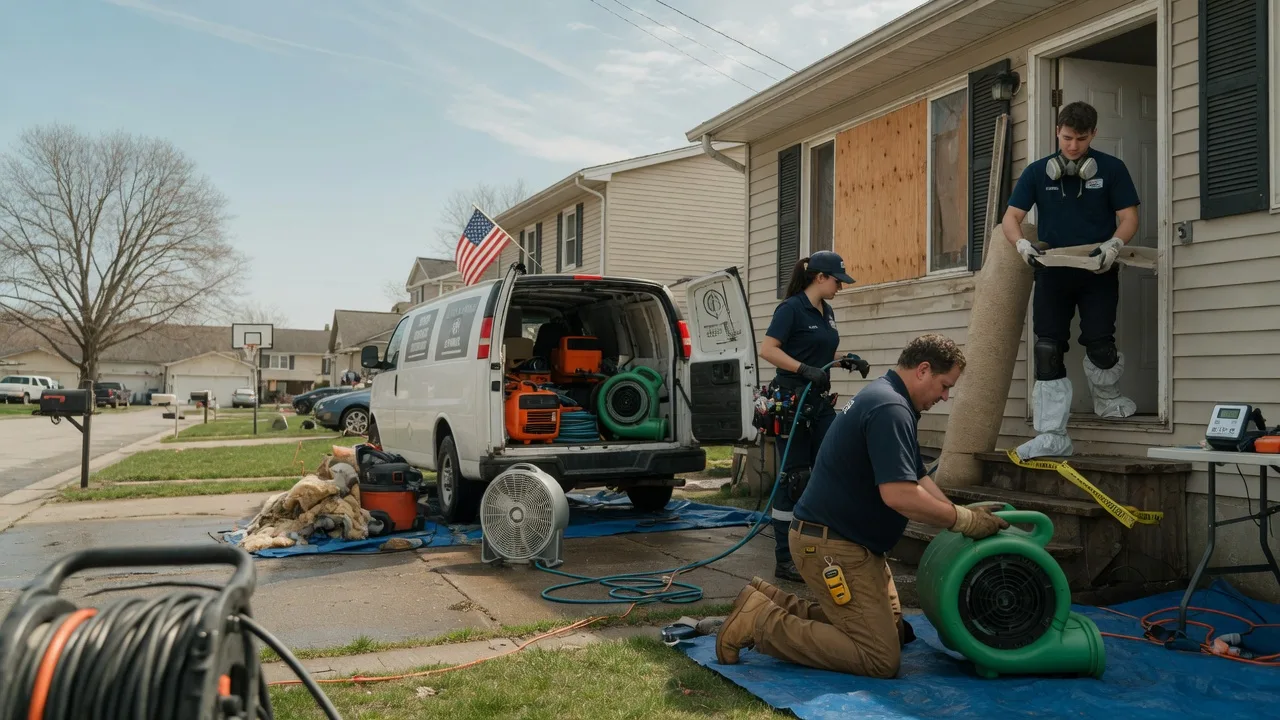 Water Damage Restoration in Berthold, ND near me